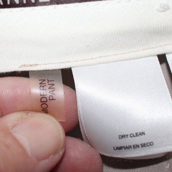 Anne Klein Plus Suit Separates Wool Blend Pants Size 10 Flair Trousers - Picture 13 of 13